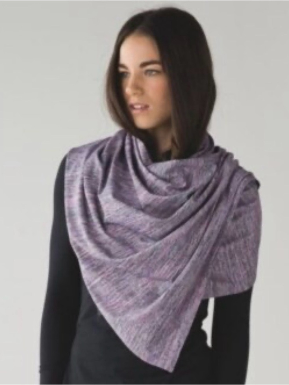 Lululemon Vinyasa Berry Rumble Camo Scarf Wrap